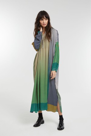 GREEN ROMY VIBRANT DRESS from Cool and Conscious