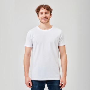 Double pack T-Shirt out of Organic Cotton - Brilliant White & Black from COREBASE