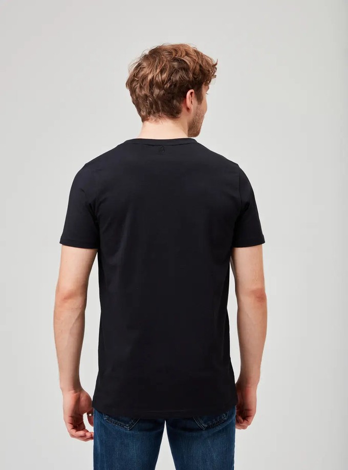 Double pack T-Shirt out of Organic Cotton - Black from COREBASE