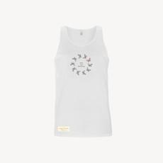 Organic men’s tanktop – LOVE AND GRATITUDE – Daily Mantra via Daily Mantra