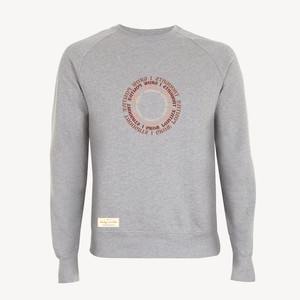 100% organic cotton Men’s sweater – I GROW POSITIVE THOUGHTS – Daily Mantra from Daily Mantra