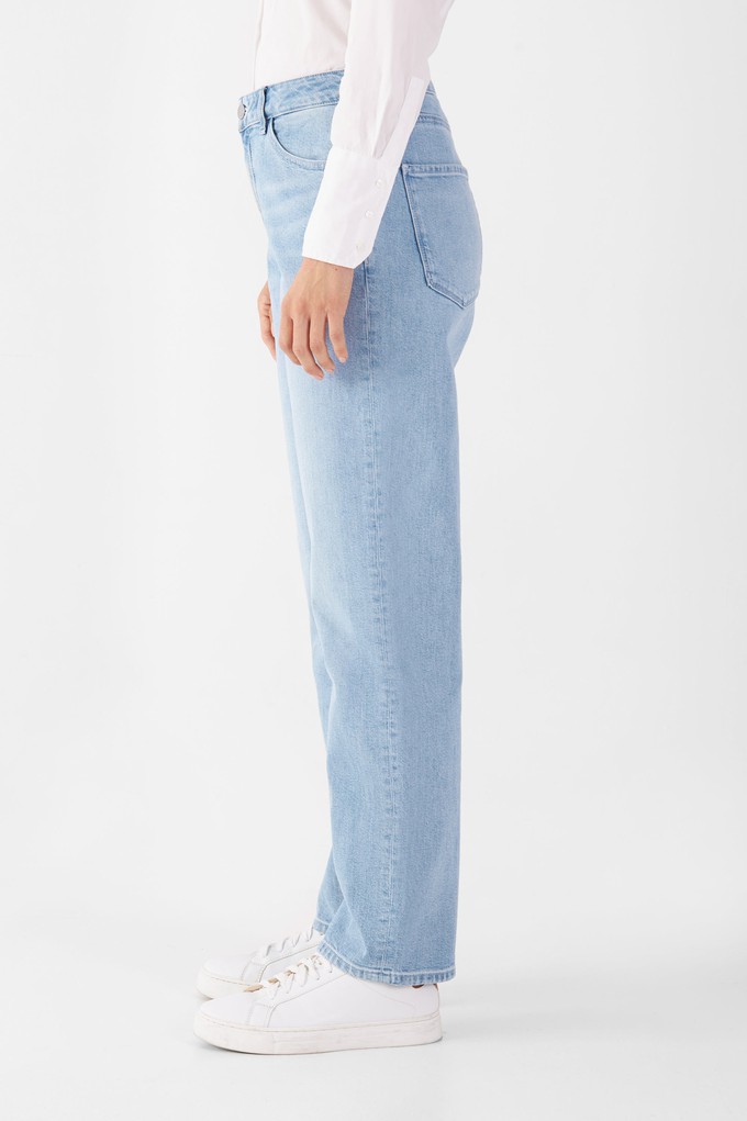 MORNING Regular Straight Minimal Stretch - Classic - Bright Blue from DAWN Denim