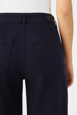 DEW Flared Soft Denim - Worker -  Nightsky Navy from DAWN Denim