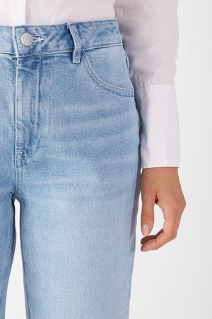 MORNING Regular Straight Minimal Stretch - Classic - Bright Blue from DAWN Denim