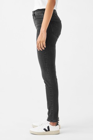 SUN UP Skinny Powerstretch - Basic - Black Denim from DAWN Denim