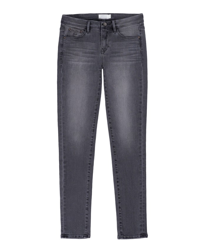 MID SUN Slim Comfortstretch - Basic - Medium Grey from DAWN Denim