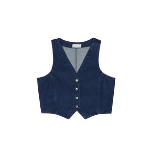 ASTRA - Denim Vest - Dark Blue from DAWN Denim