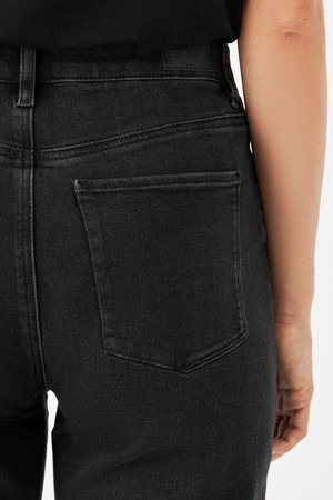 DEW Flared Soft Denim - Classic - Black Denim from DAWN Denim