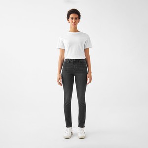 SUN UP Skinny Powerstretch - Basic - Black Denim from DAWN Denim