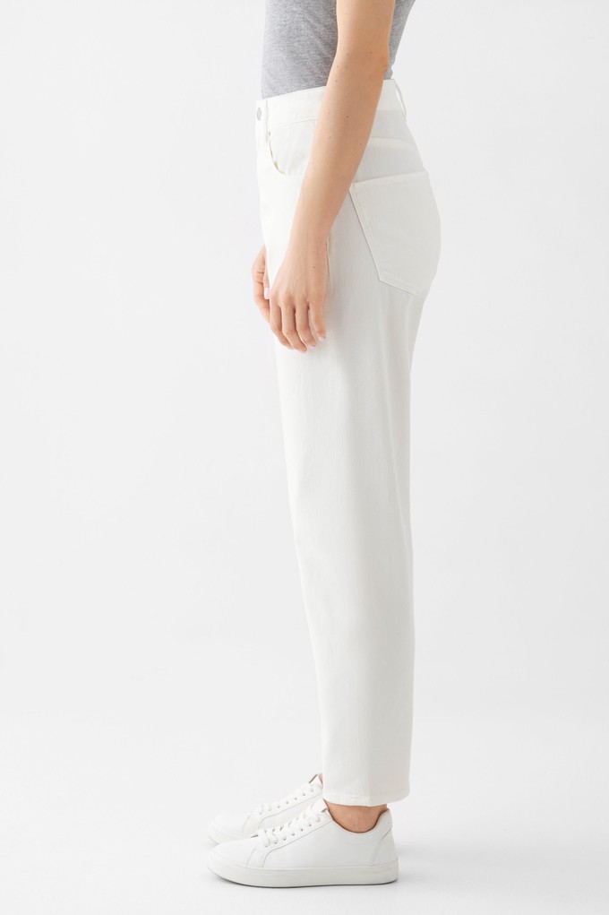 STARDUST O-Shape Soft Denim - Classic - White Denim from DAWN Denim