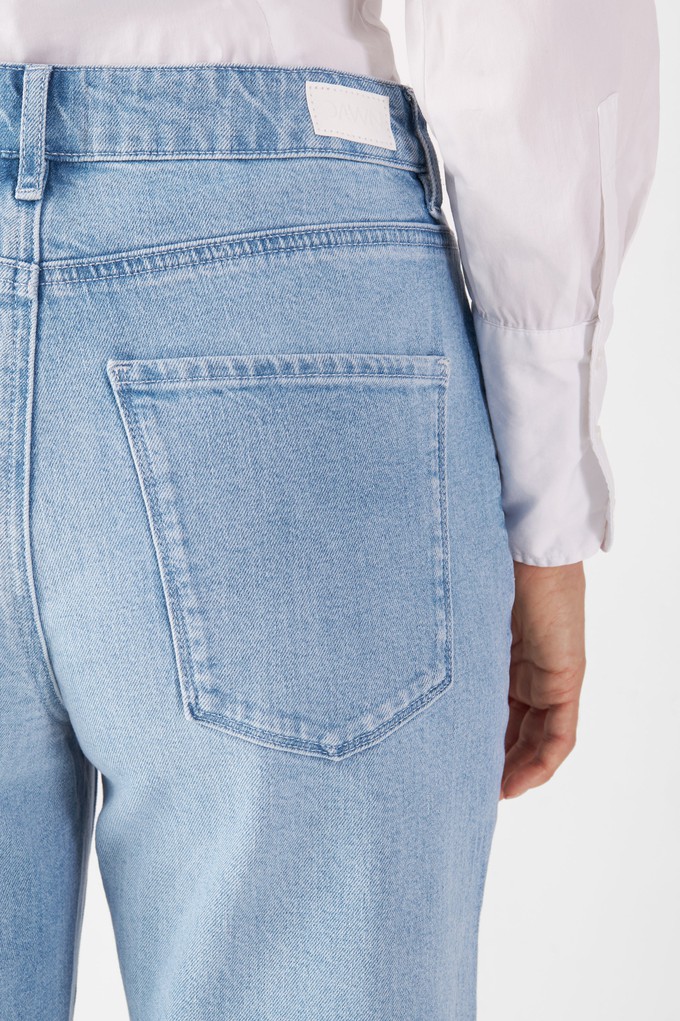 MORNING Regular Straight Minimal Stretch - Classic - Bright Blue from DAWN Denim