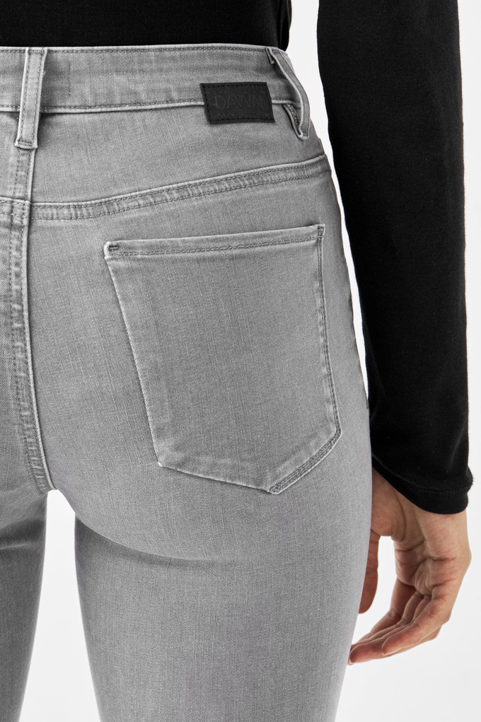 SUN UP Skinny Powerstretch - Basic - Silver Denim from DAWN Denim