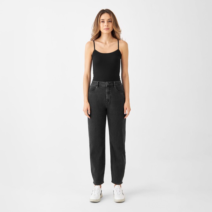 STARDUST O-Shape Soft Denim - Classic - Black/Black from DAWN Denim