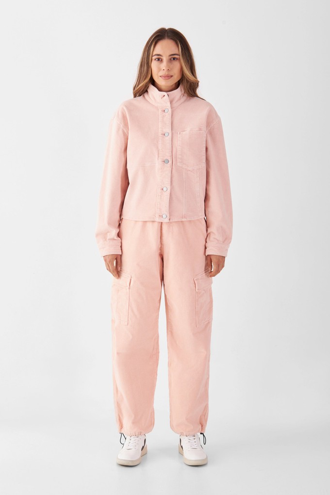 BLOSSOM - Relaxed Corduroy Jacket - Rose from DAWN Denim