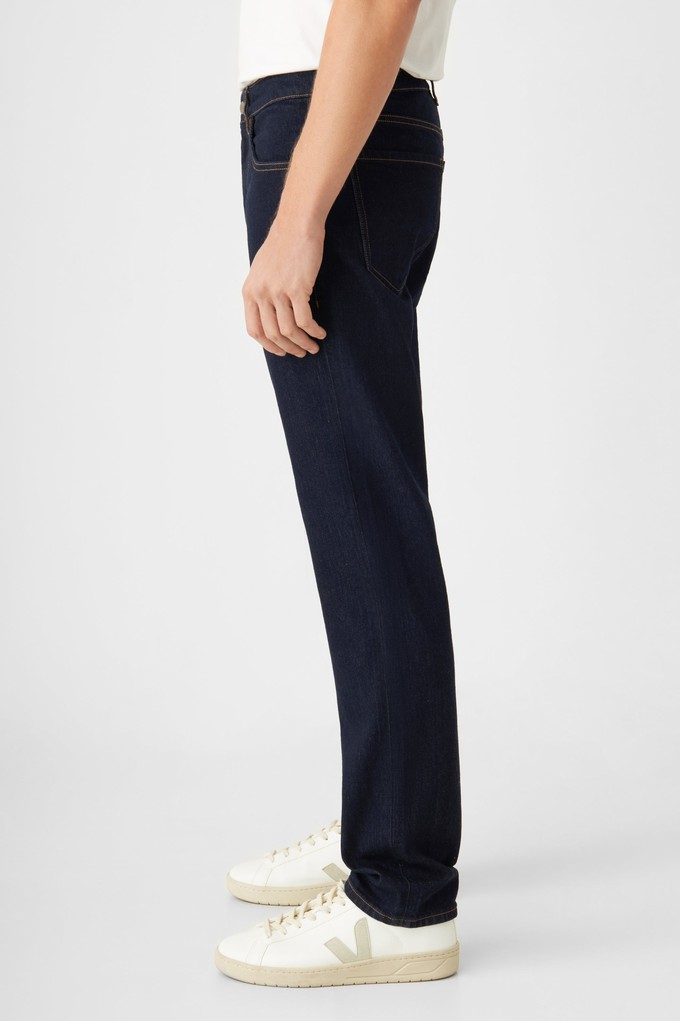 DUSK Regular Straight Minimal Stretch - Classic - Raw Blue from DAWN Denim