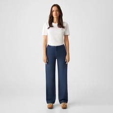 GLOW Flared Soft Denim - Chino - Dark Blue via DAWN Denim