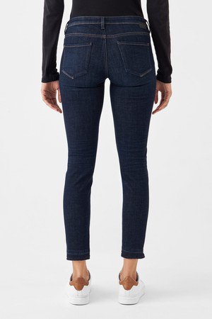 MID SUN Slim Comfortstretch - Design Details - Dark Blue from DAWN Denim