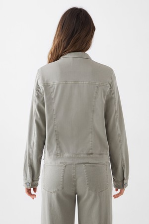 CALLISTO Jacket Soft Organic - Classic - Rock Olive from DAWN Denim