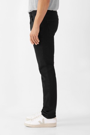 DUSK Regular Straight Minimal Stretch - Classic - Black from DAWN Denim