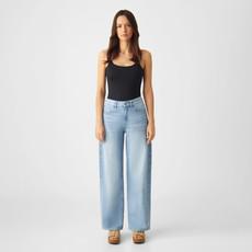 ASH Barrel Leg Minimal Stretch - Basic - Bright Blue via DAWN Denim