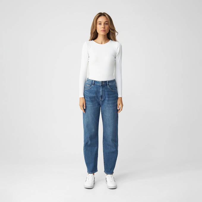 STARDUST O-Shape Soft Denim - Classic - Medium Blue from DAWN Denim