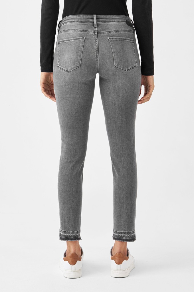 MID SUN Slim Comfortstretch - Design Details - Medium Grey from DAWN Denim