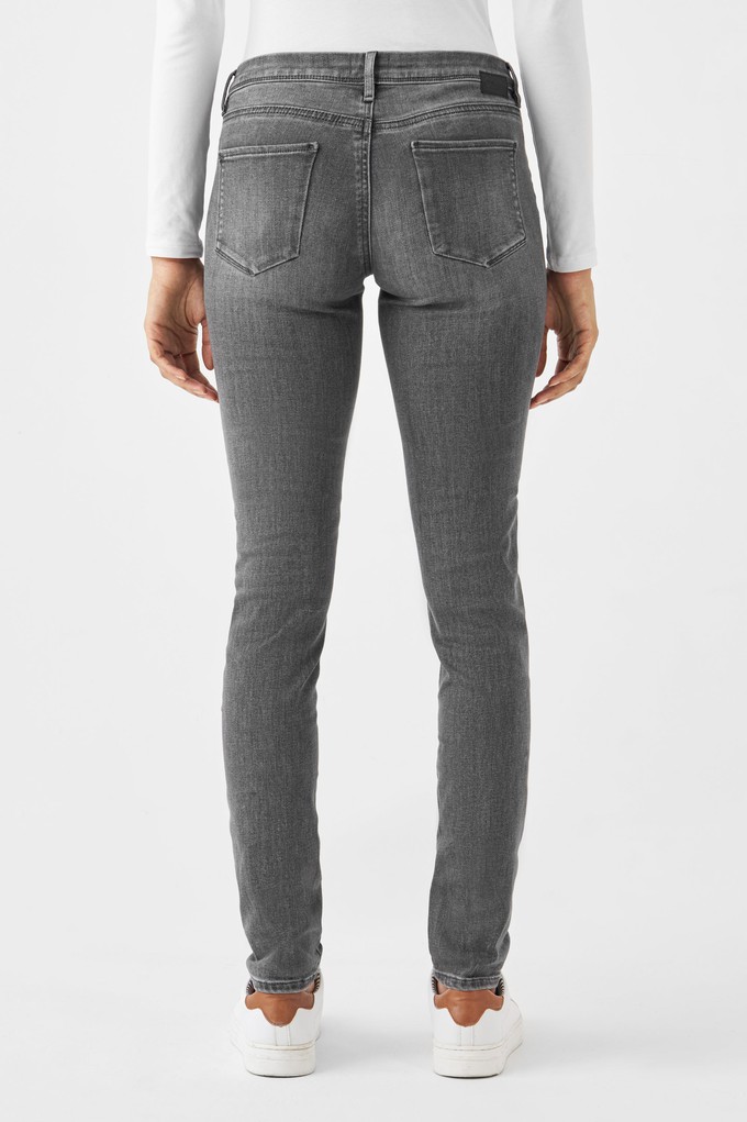 MID SUN Slim Comfortstretch - Basic - Medium Grey from DAWN Denim