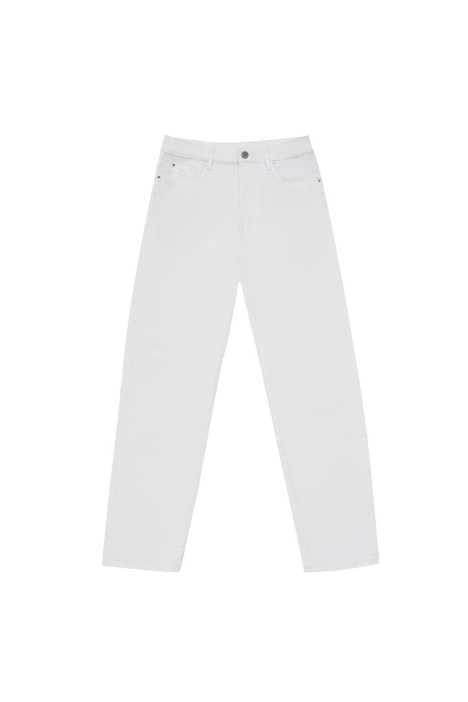 STARDUST O-Shape Soft Denim - Classic - White Denim from DAWN Denim