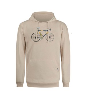 GREENBOMB •• Hoodie Joy Bike Knut | Latte from De Groene Knoop