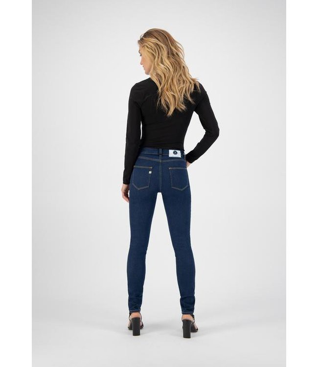 MUD Jeans •• Jeans Skinny Hazen | Strong Blue from De Groene Knoop