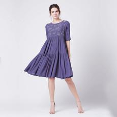 Ceballos Purple Dress via Doodlage