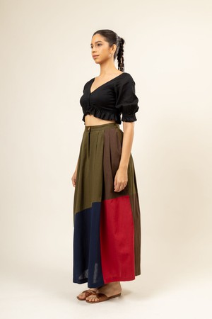 Irene Panelled Skirt from Doodlage