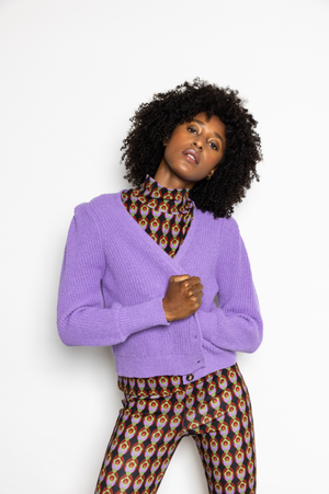 Montana Cardigan | Purple from Elements of Freedom