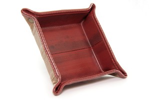 Leather Desk Tidy from Elvis & Kresse