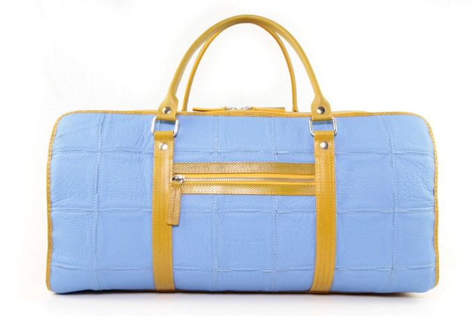 Rare Burberry London Blue Label Tote Bag with Interior Zipper Pocket