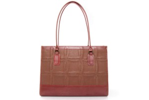 Leather Square Tote Bag from Elvis & Kresse