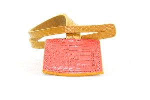 Leather Bag Charm from Elvis & Kresse