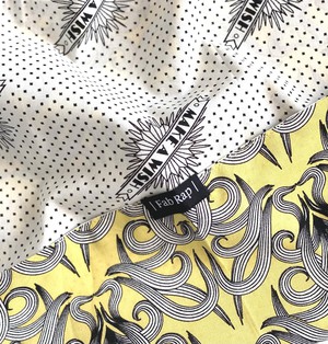 Furoshiki Gift Wrap Sunshine & Make A Wish Fabric Gift Wrap - Double Sided (Reversible) from FabRap