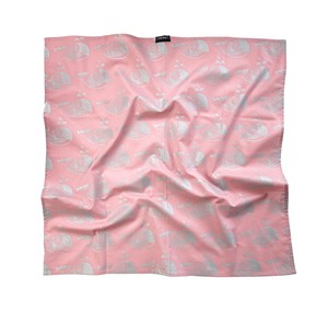 Furoshiki Chic - Plum Diamonds & Blush Whales 8 piece set from FabRap