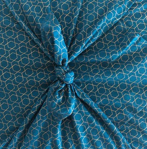 Furoshiki Ocean Fabric Gift Wrap from FabRap