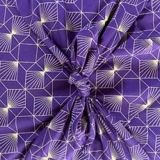 Furoshiki Gift Wrap Plum Diamonds Fabric Gift Wrap via FabRap