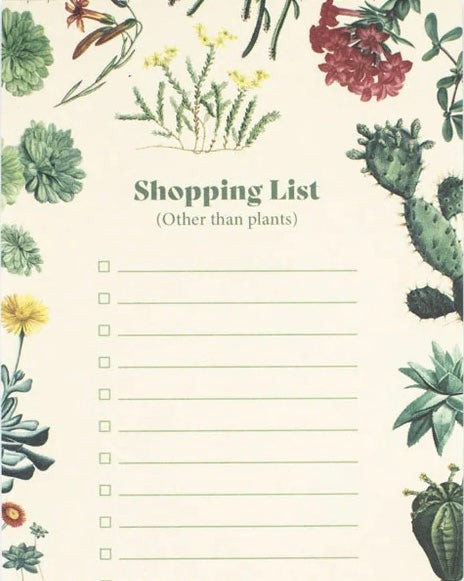 Task List Cacti - Shopping List (Other Than Plants) from Fairy Positron