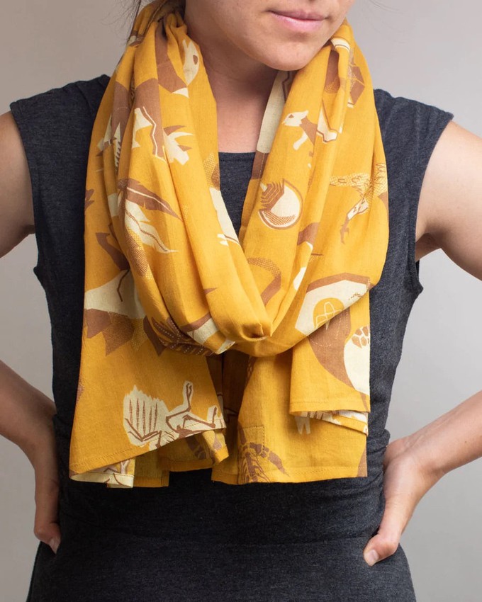 Scarf retro paleontology from Fairy Positron