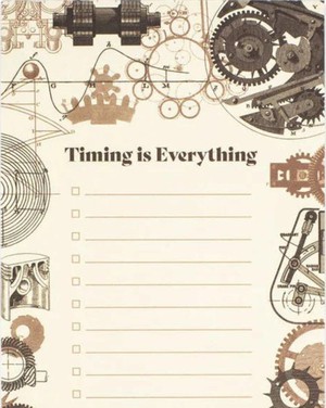 Task List Mechanical Engineering - Timing Is Everything from Fairy Positron