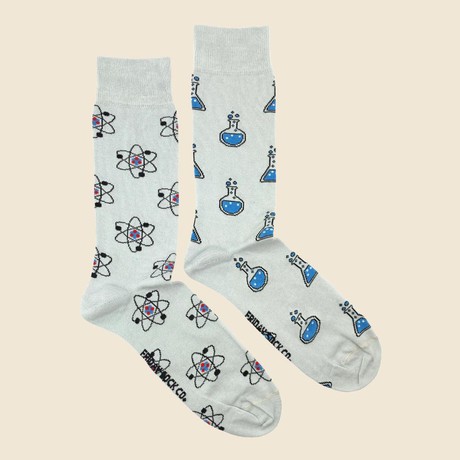 socks atoms, flasks & Erlenmeyer flasks from Fairy Positron