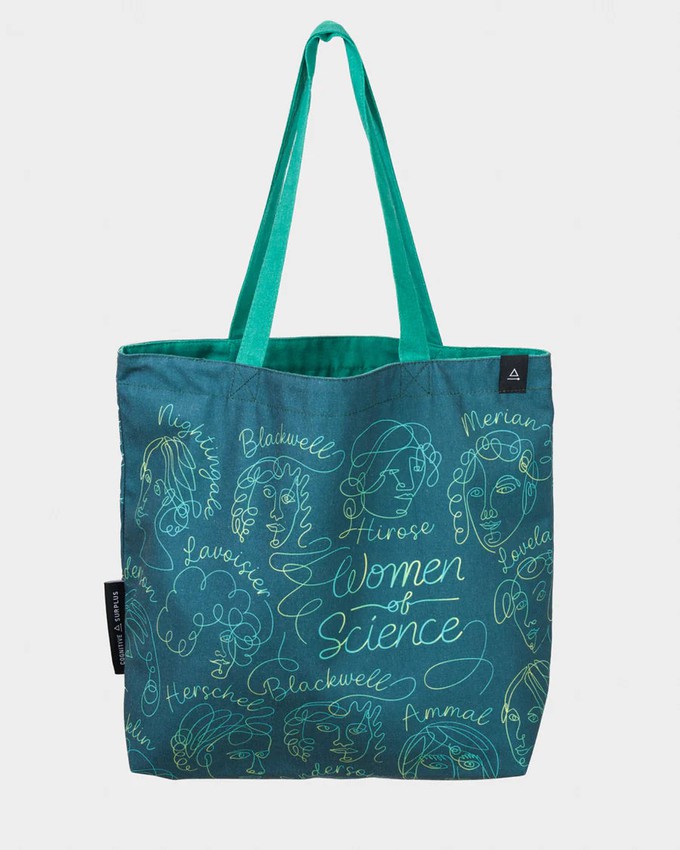 Shoulder bag "Great women of science" (v2) from Fairy Positron