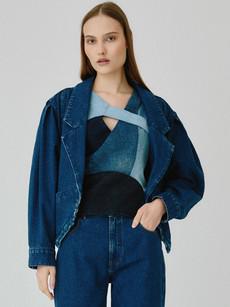 Rudy Organic Denim Jacket via Fanfare Label