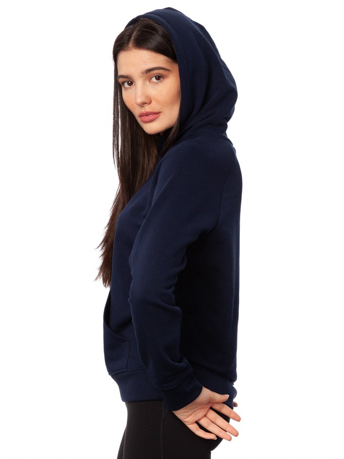 Lucky Clover Hoodie navy from FellHerz T-Shirts - bio, fair & vegan