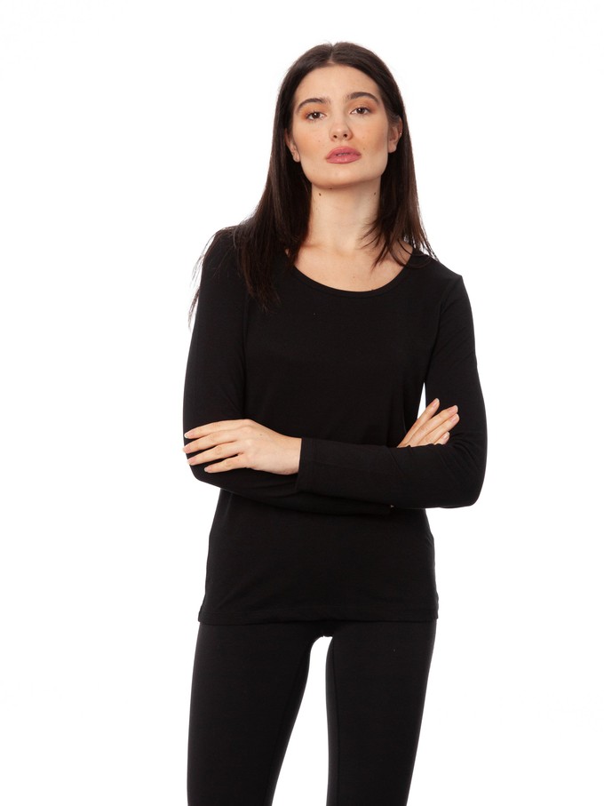 Long sleeve black from FellHerz T-Shirts - bio, fair & vegan