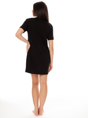 FellHerz T-Shirt Kleid black from FellHerz T-Shirts - bio, fair & vegan